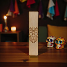 Load image into Gallery viewer, Bookmark - Sugar Skull - Birch Wood