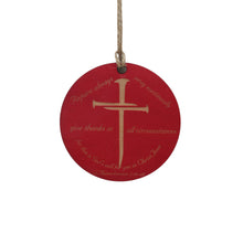 Load image into Gallery viewer, Ornament - CUSTOM - 1 Thessalonians 5:16-18