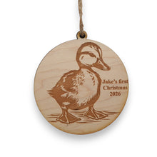 Load image into Gallery viewer, Ornament - Animals - PERSONALIZED - Raw Wood