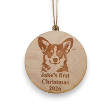Load image into Gallery viewer, Ornament - Animals - PERSONALIZED - Raw Wood