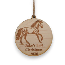 Load image into Gallery viewer, Ornament - Animals - PERSONALIZED - Raw Wood