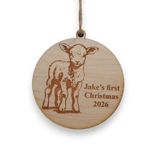 Load image into Gallery viewer, Ornament - Animals - PERSONALIZED - Raw Wood