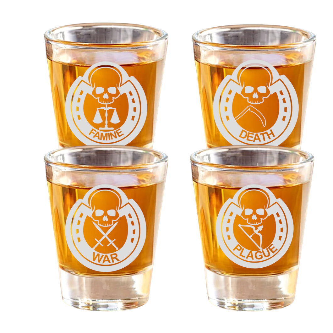 4 Horsemen of the Apocalypse - Biblical gift set