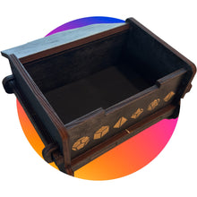 Load image into Gallery viewer, Dice Box - BLACK - Goblin 6x4x3