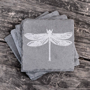 Coaster - Slate - Dragon Fly - SET OF 2