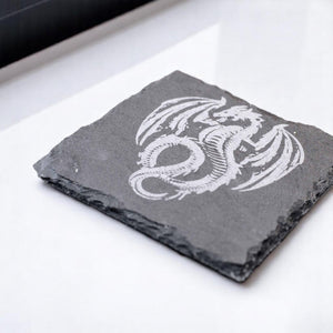 Coaster - Slate - Flying Dragon - SET OF 2