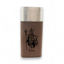 Load image into Gallery viewer, Cigar Case with Cutter - Hades God of the Underworld - Leather