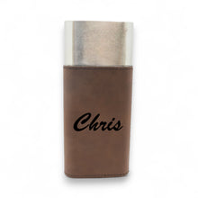 Load image into Gallery viewer, Cigar Case with Cutter - PERSONALIZED With your name Leather