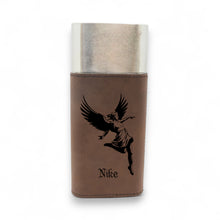 Load image into Gallery viewer, Cigar Case with Cutter - Nike Goddess of Victory - Leather