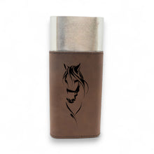 Load image into Gallery viewer, Cigar Case with Cutter - My Horse - Leather