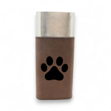 Load image into Gallery viewer, Cigar Case with Cutter - Dog Paw - Leather