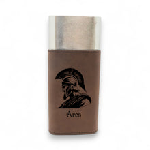 Load image into Gallery viewer, Cigar Case with Cutter - Ares God of War - Leather