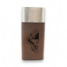 Load image into Gallery viewer, Cigar Case with Cutter - Eagle - Leather