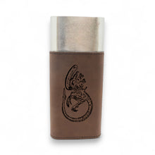 Load image into Gallery viewer, Cigar Case with Cutter - Alien Fossil Leather