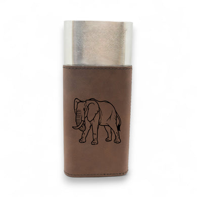 Cigar Case with Cutter - Elephant - Leather