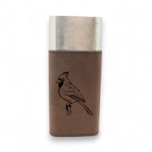 Load image into Gallery viewer, Cigar Case with Cutter - Cardinal - Leather