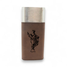 Load image into Gallery viewer, Cigar Case with Cutter - Apollo God of music and art - Leather