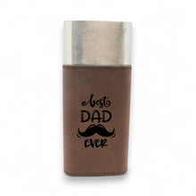 Load image into Gallery viewer, Cigar Case with Cutter - Best Dad Ever - Leather