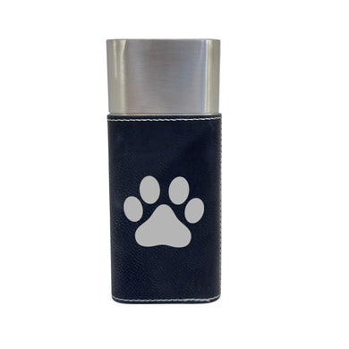 Cigar Case with Cutter - Dog Paw - Leather