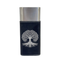 Load image into Gallery viewer, Cigar Case with Cutter - Celtic Tree of LIfe - Leather