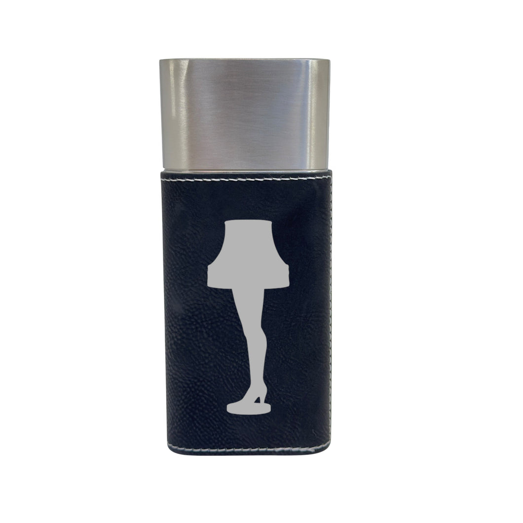 Cigar Case with Cutter - Leg Lamp - Leather