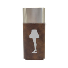 Load image into Gallery viewer, Cigar Case with Cutter - Leg Lamp - Leather