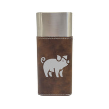 Load image into Gallery viewer, Cigar Case with Cutter - Piglet - Leather