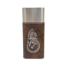 Load image into Gallery viewer, Cigar Case with Cutter - Alien Fossil Leather