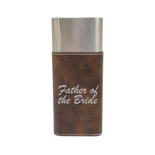 Load image into Gallery viewer, Cigar Case with Cutter - Father of the Bride - Leather