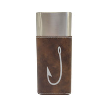 Load image into Gallery viewer, Cigar Case with Cutter - Fish Hook - Leather