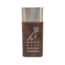 Load image into Gallery viewer, Cigar Case with Cutter - Worlds most awesome locksmith - Leather