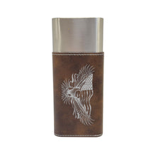 Load image into Gallery viewer, Cigar Case with Cutter - Eagle - Leather