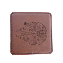 Load image into Gallery viewer, Coaster - Mfalcon - SET OF 2 - Leather or Stitched Cork