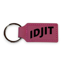 Load image into Gallery viewer, Keychain - Rectangle - Idjit - Leather