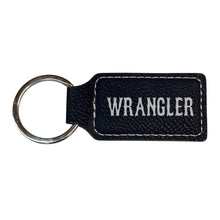 Load image into Gallery viewer, Keychain - Rectangle - Wrangler - Leather