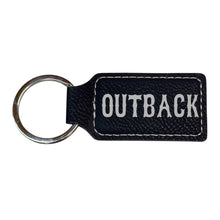 Load image into Gallery viewer, Keychain - Rectangle - Outback - Leather