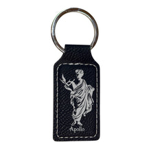 Load image into Gallery viewer, Keychain - Rectangle - Apollo - Leather