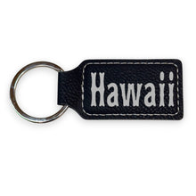 Load image into Gallery viewer, Keychain - Rectangle - Hawaii - Leather