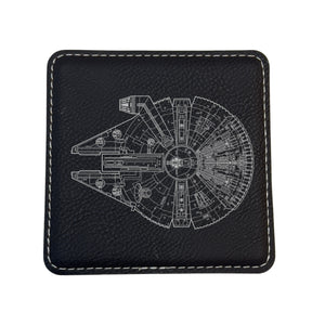 Coaster - Mfalcon - SET OF 2 - Leather or Stitched Cork