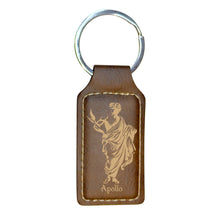 Load image into Gallery viewer, Keychain - Rectangle - Apollo - Leather