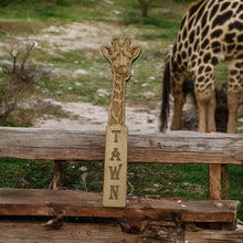 Load image into Gallery viewer, Bookmark - PERSONALIZED - Giraffe