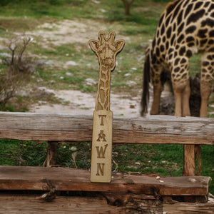 Bookmark - PERSONALIZED - Giraffe