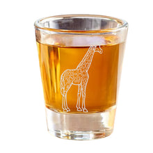 Load image into Gallery viewer, 2oz Giraffe shot glass