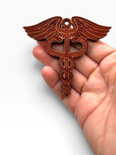 Load image into Gallery viewer, Ornament - Medical Caduceus - 4 x 3.5 inches