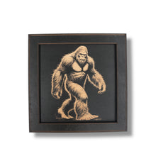 Load image into Gallery viewer, Framed Art - CUSTOM - Bigfoot Sasquatch SET of 4 Pictures
