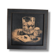 Load image into Gallery viewer, Framed Art - CUSTOM - Casino Gambling Game Room SET of 3 Pictures