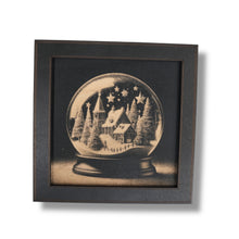 Load image into Gallery viewer, Framed Art - CUSTOM - Santa Christmas SET of 3 Pictures