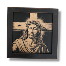 Load image into Gallery viewer, Framed Art - CUSTOM - Jesus SET of 3 Pictures
