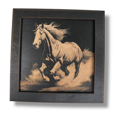 Load image into Gallery viewer, Framed Art - CUSTOM - Horse SET of 3 Pictures