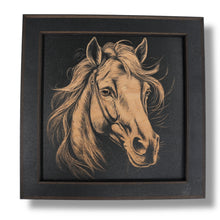 Load image into Gallery viewer, Framed Art - CUSTOM - Horse SET of 3 Pictures